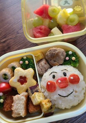 2歳児 保育園 弁当 2022.8-レシピのメイン写真