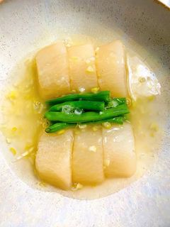 大根のあご出汁煮 甘酢あんかけ-レシピのメイン写真