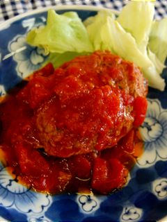 なす入り煮込みハンバーグ-レシピのメイン写真