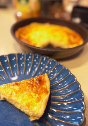 ベーコンだけのおつまみキッシュ-レシピのメイン写真