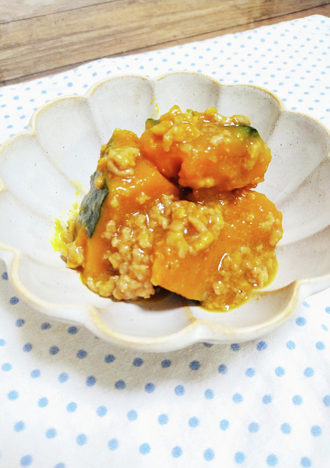 ✿かぼちゃのそぼろ煮✿-レシピのメイン写真