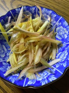 みょうがの胡麻油醤油和え-レシピのメイン写真