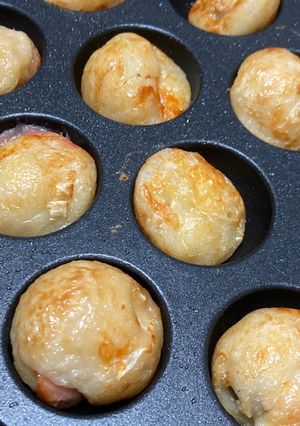 米粉とオートミールで糖質オフたこ焼き-レシピのメイン写真