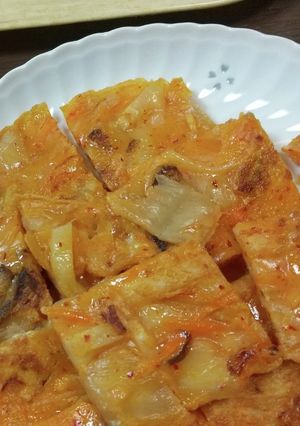 白菜キムチのチヂミ-レシピのメイン写真