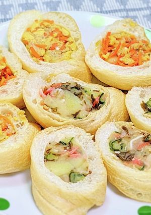沖縄の美味いが詰まったスタッフド車麩-レシピのメイン写真