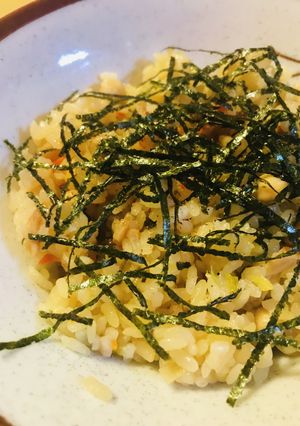 たきこみごはん●海苔＆粉山椒かけ-レシピのメイン写真