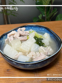 上品な味わい!蕪と豚こまの旨酒煮-レシピのメイン写真