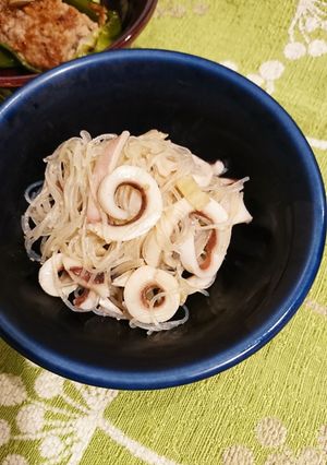 イカとセロリの春雨サラダ-レシピのメイン写真