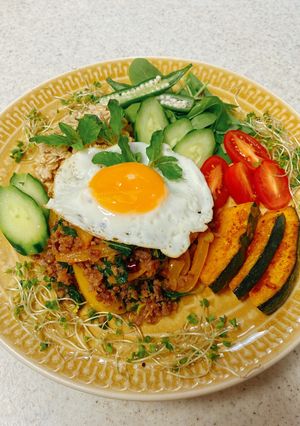 オートミールで♪ヘルシーガパオ-レシピのメイン写真
