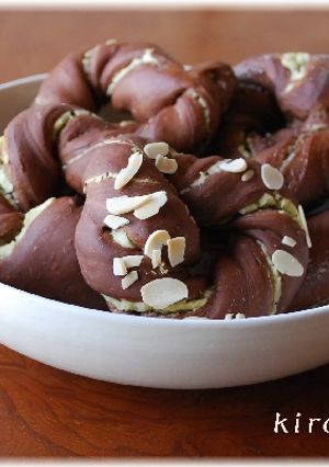 サツマイモクリームの渦巻きチョコパン-レシピのメイン写真