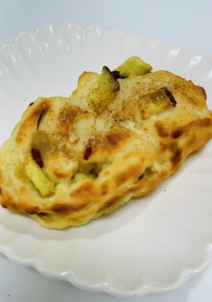 フリーザーバックでさつまいもパン-レシピのメイン写真