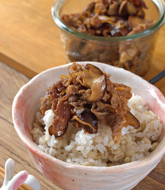 牛肉と椎茸のしぐれ煮【作り置き】-レシピのメイン写真