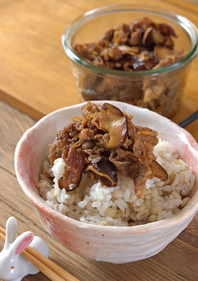 牛肉と椎茸のしぐれ煮【作り置き】-レシピのメイン写真