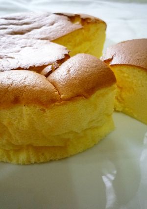 スフレチーズケーキ-レシピのメイン写真
