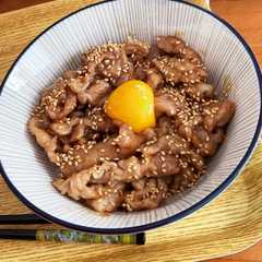 照り豚丼-レシピのメイン写真