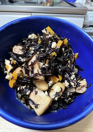 ひじきの戻し汁☆そのまま使ったひじき煮-レシピのメイン写真
