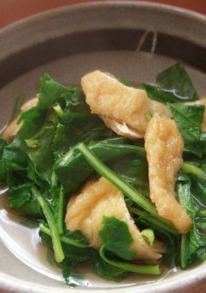 ✿基本の和食✿カブの葉の煮びたし-レシピのメイン写真