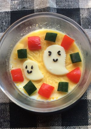 ハロウィンプリン(犬用)-レシピのメイン写真
