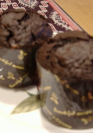 バレンタインに！ビターチョコマフィン♪-レシピのメイン写真