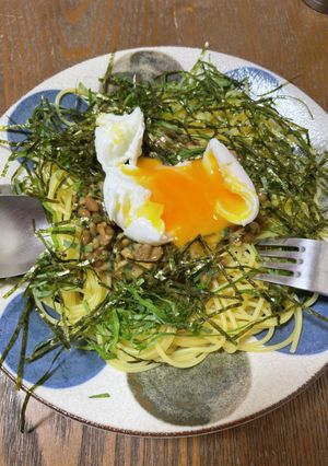 納豆好きの納豆パスタ-レシピのメイン写真