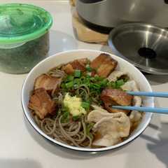 ソーキそば的な　味はドキドキうどん的な-レシピのメイン写真