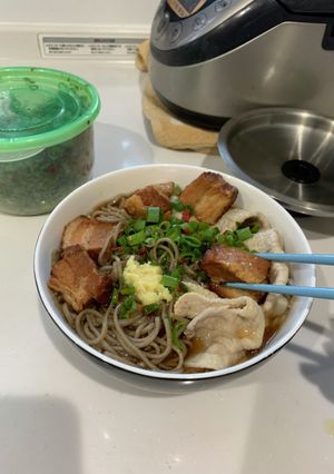 ソーキそば的な　味はドキドキうどん的な-レシピのメイン写真