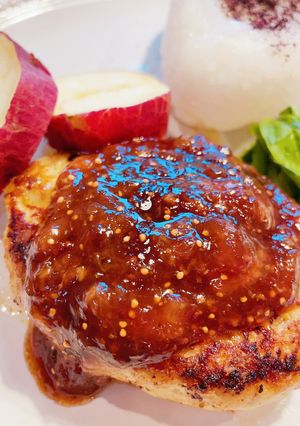 豚ひき肉deふんわりハンバーグ-レシピのメイン写真