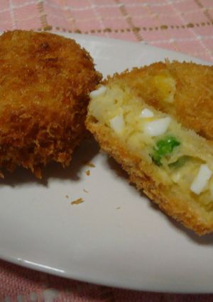 カレー風味のポテたまコロッケ-レシピのメイン写真