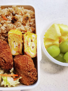 ☆中学生息子への久々弁当☆その2-レシピのメイン写真