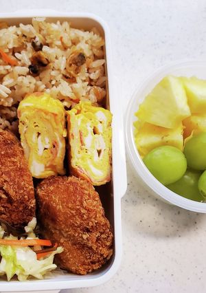 ☆中学生息子への久々弁当☆その２-レシピのメイン写真