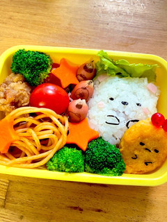 簡単!子供喜ぶすみっこぐらしのキャラ弁-レシピのメイン写真