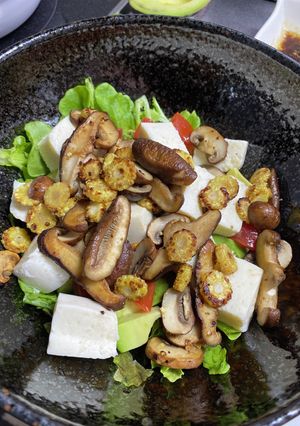 残り野菜とお豆腐のサラダ-レシピのメイン写真