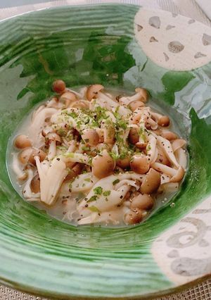 3分で完成！しめじのバターぽん酢♪-レシピのメイン写真