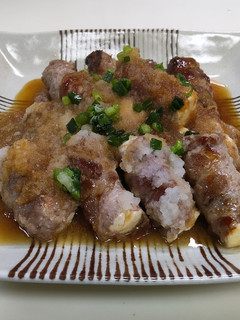 豆腐肉巻きおろし煮-レシピのメイン写真