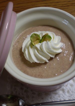お豆腐のチョコレートムース-レシピのメイン写真