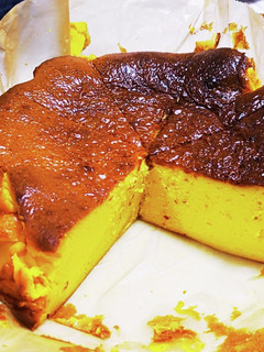 簡単かぼちゃのバスクチーズケーキ-レシピのメイン写真