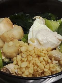 かんたん月見タヌキうどん~ 思い出の味-レシピのメイン写真