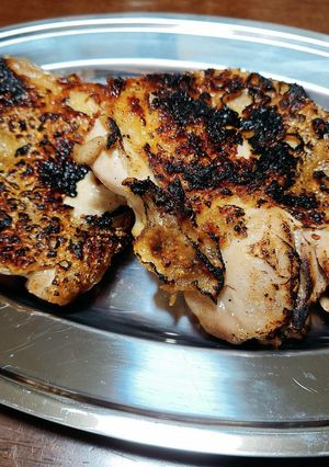 魚焼きグリル☆でっかい焼鳥-レシピのメイン写真