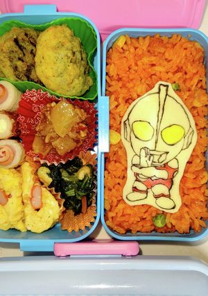 ウルトラマン弁当～♪-レシピのメイン写真