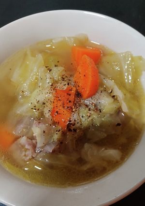 ラム肉とキャベツのスープ-レシピのメイン写真