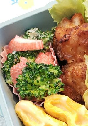 お弁当にブロッコリーとカニカマのマヨ和え-レシピのメイン写真