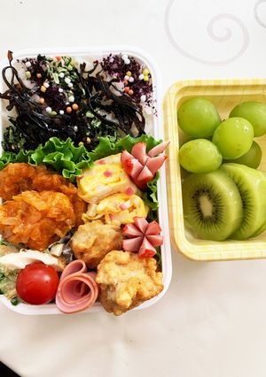 小５息子の塾弁2022.10.02-レシピのメイン写真