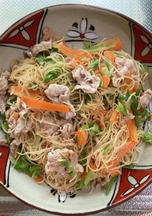 ケンミンの焼ビーフン-レシピのメイン写真