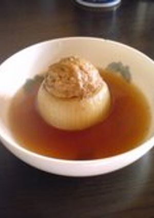 炊飯器で玉ねぎの肉詰め-レシピのメイン写真