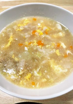 かつおだしとははつゆのやさしい雑炊-レシピのメイン写真