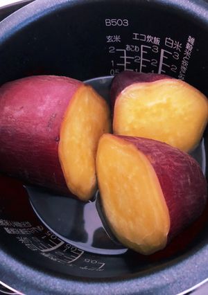 炊飯器でしっとりさつまいも-レシピのメイン写真