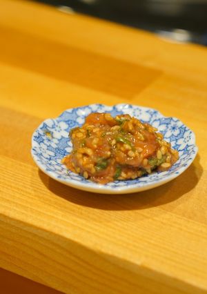 大葉と胡麻の梅肉和え-レシピのメイン写真