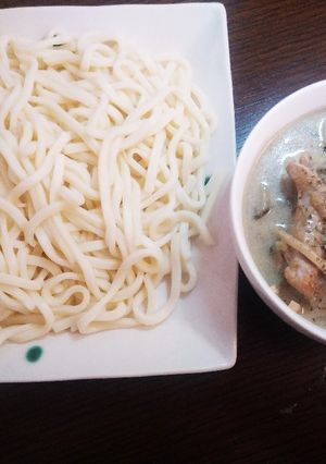 簡単☆グリーンカレーの冷やしうどん-レシピのメイン写真