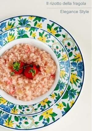 フレッシュいちごのリゾット-レシピのメイン写真