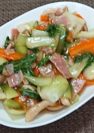 チンゲン菜の中華炒め-レシピのメイン写真